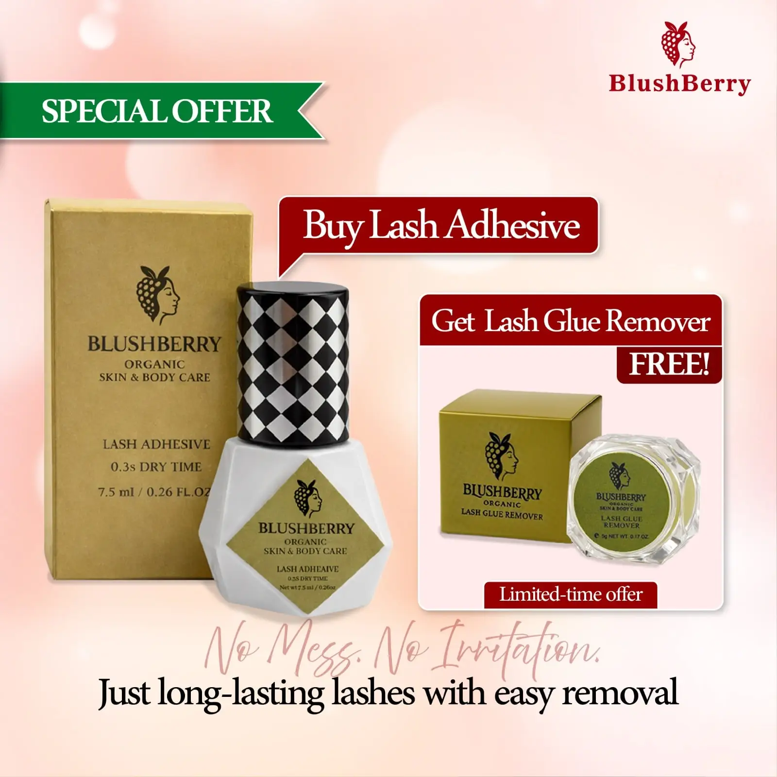 Lash Adhesive – False Eyelash Glue - Image 2